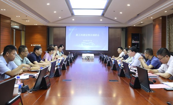 股鑫所 省委政策研究室、省教育厅来鲁东大学调研新工科建设