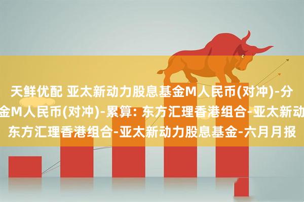 天鲜优配 亚太新动力股息基金M人民币(对冲)-分派,亚太新动力股息基金M人民币(对冲)-累算: 东方汇理香港组合-亚太新动力股息基金-六月月报
