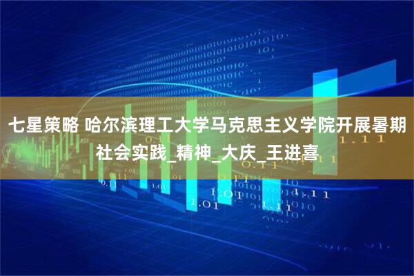 七星策略 哈尔滨理工大学马克思主义学院开展暑期社会实践_精神_大庆_王进喜